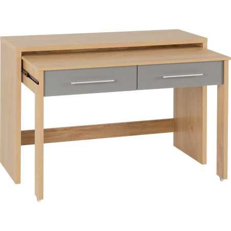 Seville 2 Drawer Slider Desk - Buy Office Desk Online | Modern Furniture USA & Gulf