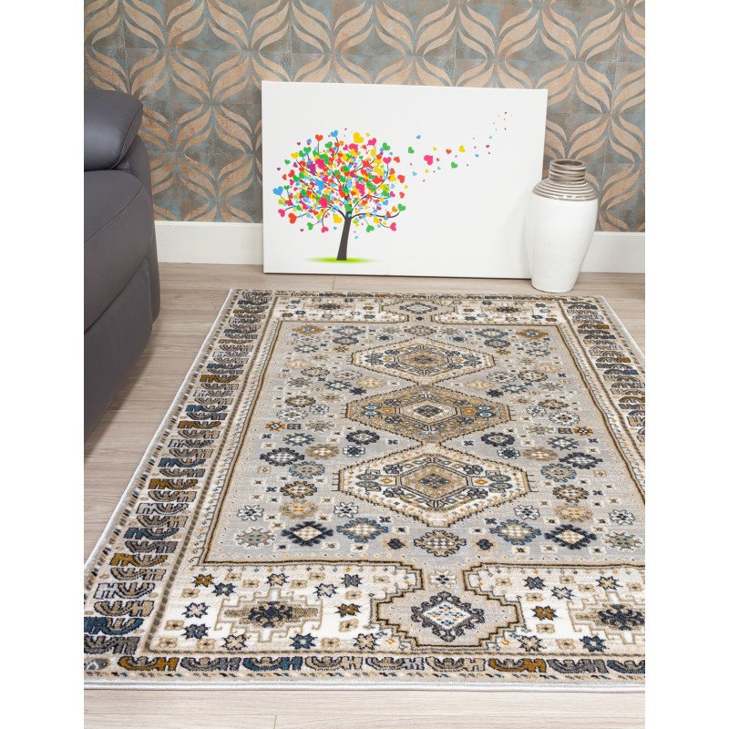 Aziza Katana Grey Rug - Buy Furniture Online | Modern Furniture USA & Gulf