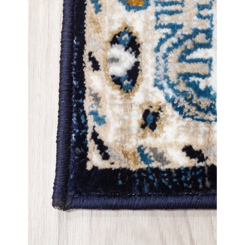 Aziza Katana Navy Rug - Buy Furniture Online | Modern Furniture USA & Gulf