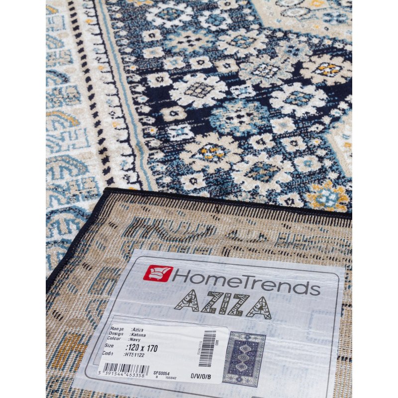 Aziza Katana Navy Rug - Buy Furniture Online | Modern Furniture USA & Gulf