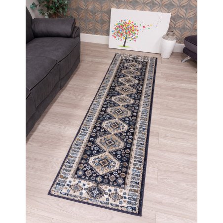 Aziza Katana Navy Rug - Buy Furniture Online | Modern Furniture USA & Gulf