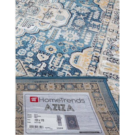 Aziza Medallion Blue Rug - Buy Furniture Online | Modern Furniture USA & Gulf