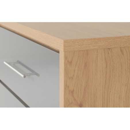 Seville 3 Drawer Chest - Buy Chest of Drawers Online | Modern Furniture USA & Gulf