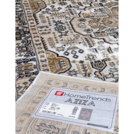 Aziza Medallion Natural Rug - Buy Furniture Online | Modern Furniture USA & Gulf