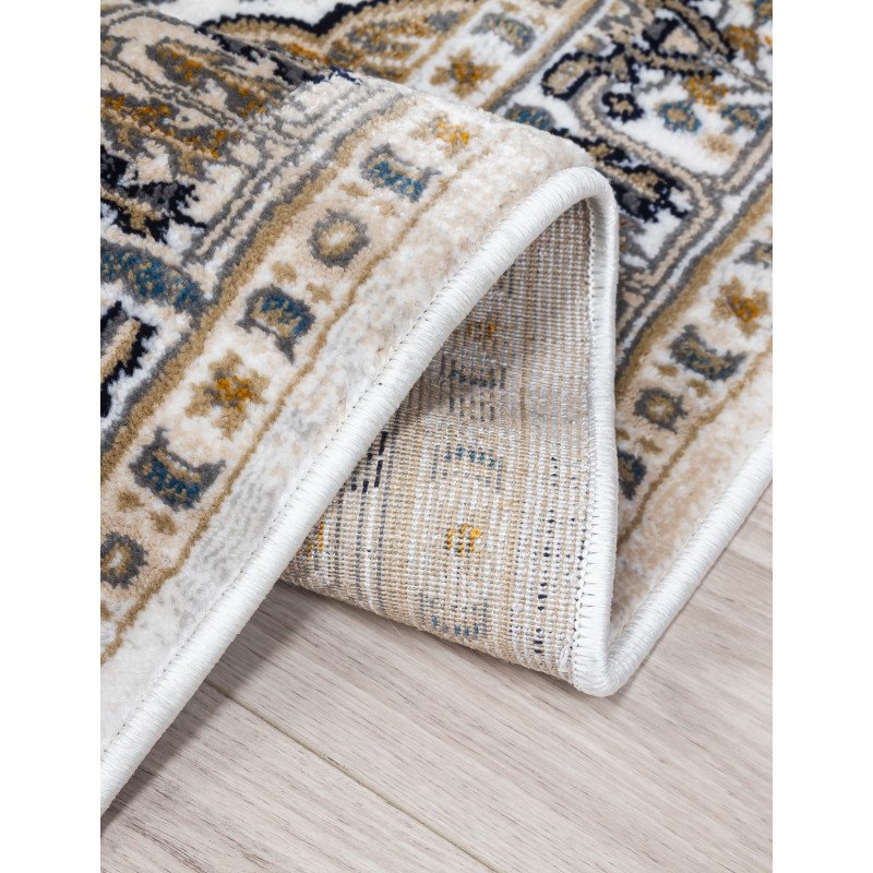 Aziza Medallion Natural Rug - Buy Furniture Online | Modern Furniture USA & Gulf