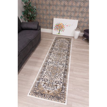 Aziza Medallion Natural Rug - Buy Furniture Online | Modern Furniture USA & Gulf