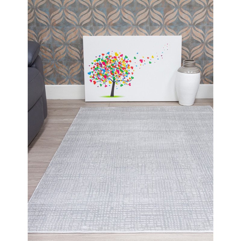 Elements Crisscross Grey Rug - Buy Furniture Online | Modern Furniture USA & Gulf
