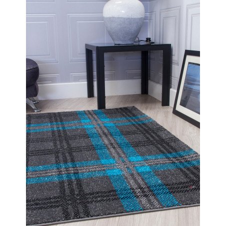 Glendale Grey/Teal Rug - Buy Furniture Online | Modern Furniture USA & Gulf
