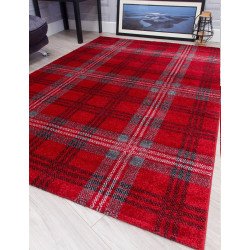 Glendale Red/Grey Rug - Buy Furniture Online | Modern Furniture USA & Gulf