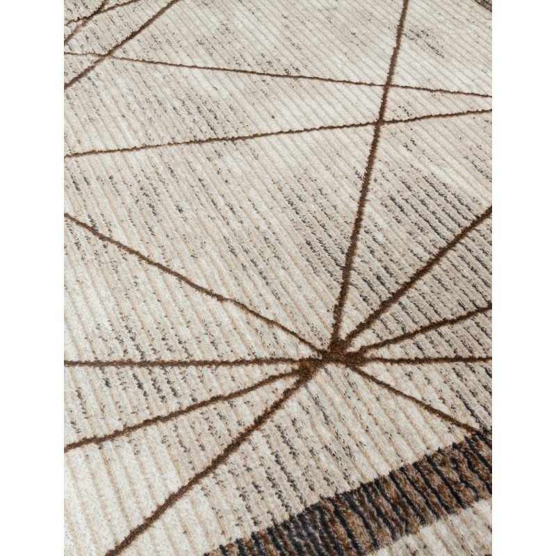 Glitz Art Deco Rug Beige - Buy Furniture Online | Modern Furniture USA & Gulf