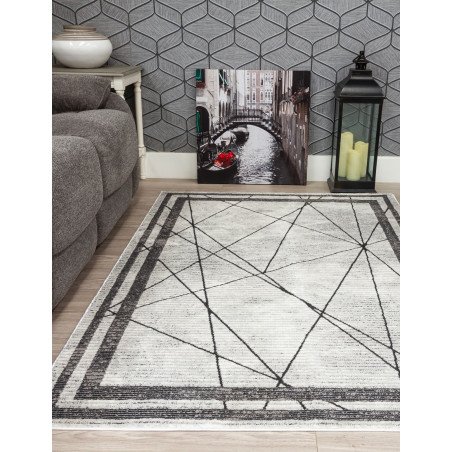 Glitz Art Deco Grey Rug - Buy Furniture Online | Modern Furniture USA & Gulf