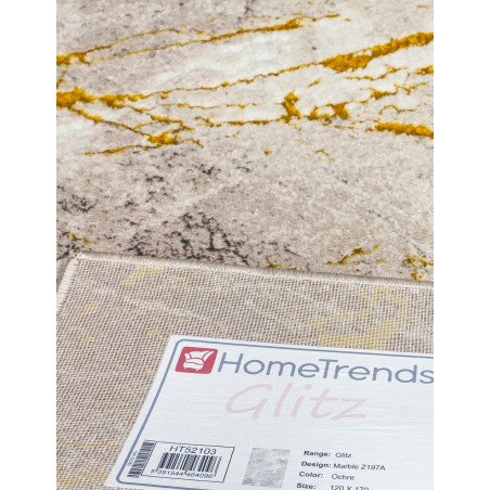 Glitz Marble Ochre Rug - Buy Furniture Online | Modern Furniture USA & Gulf