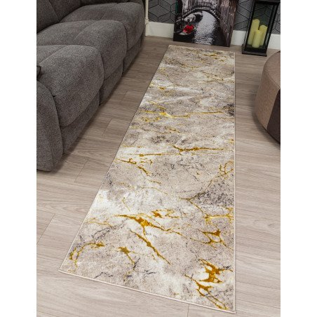 Glitz Marble Ochre Rug - Buy Furniture Online | Modern Furniture USA & Gulf