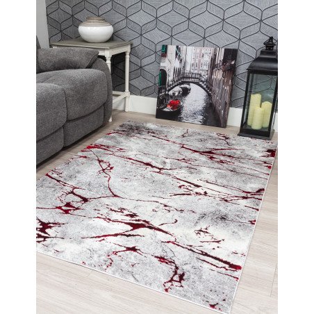 Glitz Marble Red Rug - Buy Furniture Online | Modern Furniture USA & Gulf