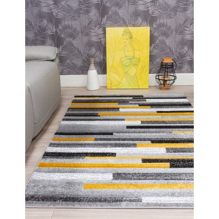 Samba Levels Ochre Rug - Buy Furniture Online | Modern Furniture USA & Gulf