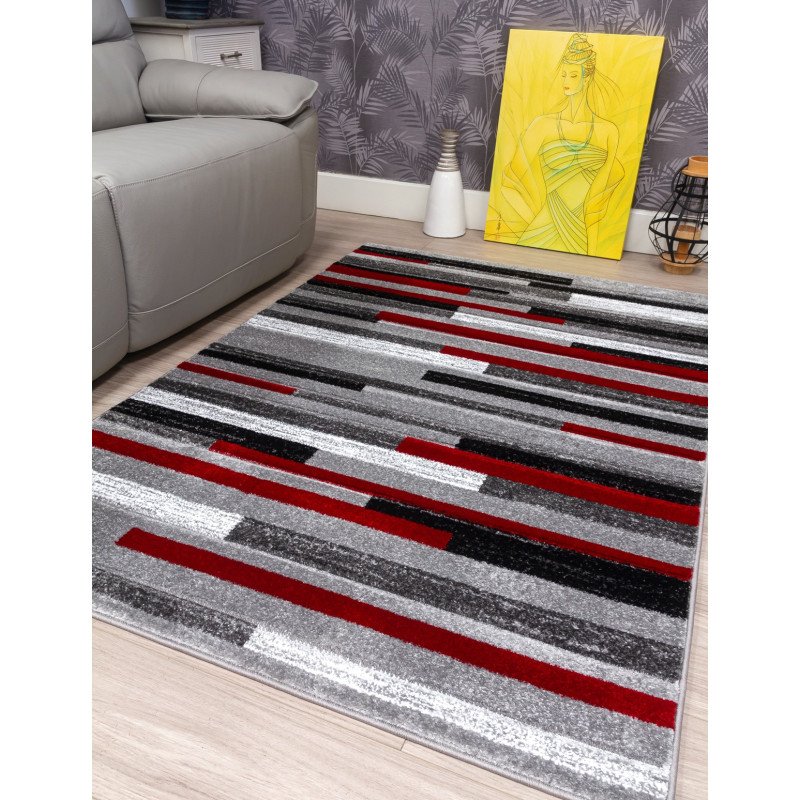 Samba Levels Red Rug - Buy Furniture Online | Modern Furniture USA & Gulf