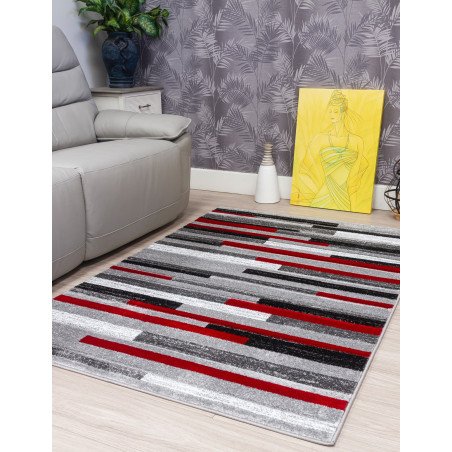 Samba Levels Red Rug - Buy Furniture Online | Modern Furniture USA & Gulf