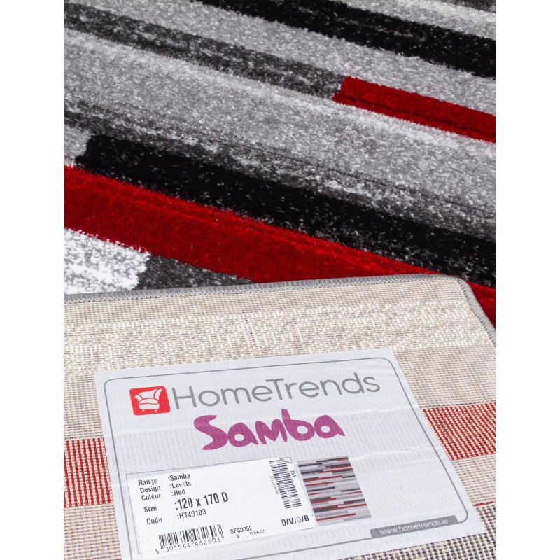 Samba Levels Red Rug - Buy Furniture Online | Modern Furniture USA & Gulf