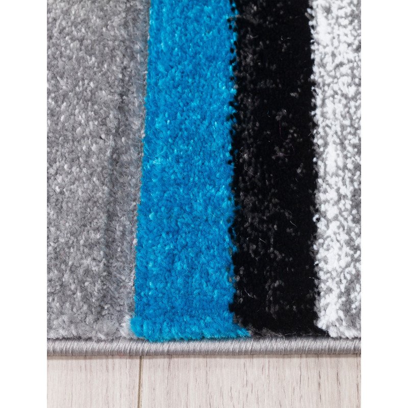 Samba Levels Teal Rug - Buy Furniture Online | Modern Furniture USA & Gulf