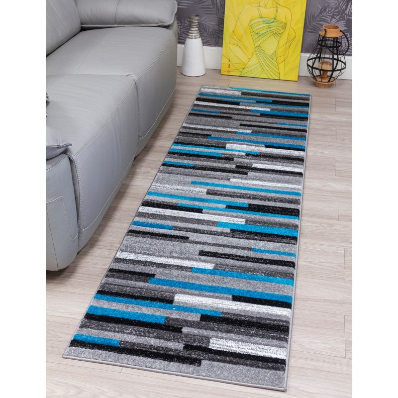 Samba Levels Teal Rug - Buy Furniture Online | Modern Furniture USA & Gulf