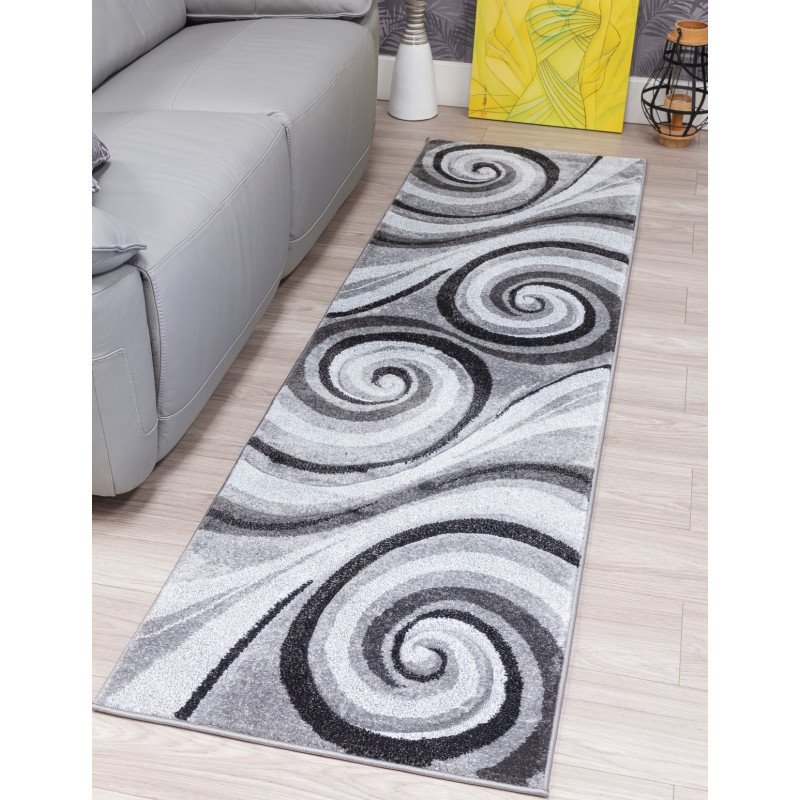 Samba Spirals Grey Rug - Buy Furniture Online | Modern Furniture USA & Gulf