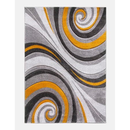 Samba Spirals Ochre Rug - Buy Furniture Online | Modern Furniture USA & Gulf