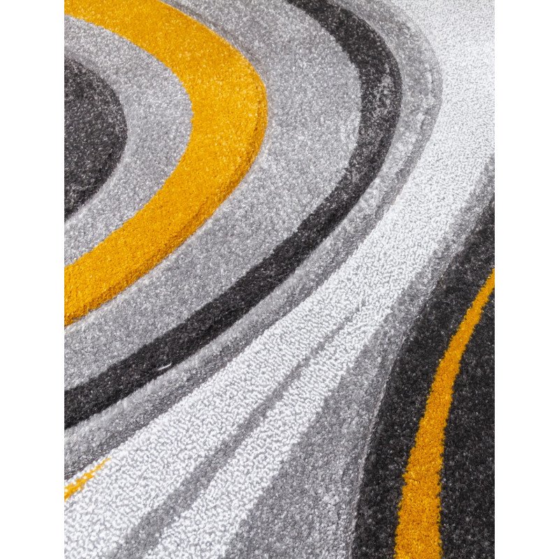 Samba Spirals Ochre Rug - Buy Furniture Online | Modern Furniture USA & Gulf