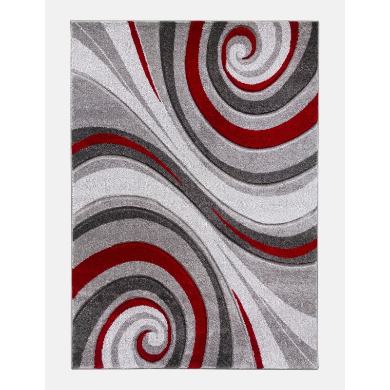 Samba Spirals Red Rug - Buy Furniture Online | Modern Furniture USA & Gulf