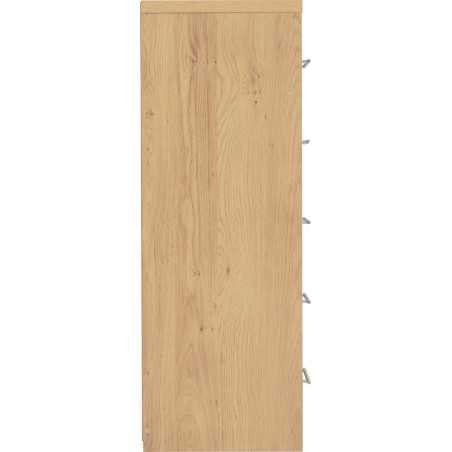 Seville 5 Drawer Narrow Chest - Buy Chest of Drawers Online | Modern Furniture USA & Gulf