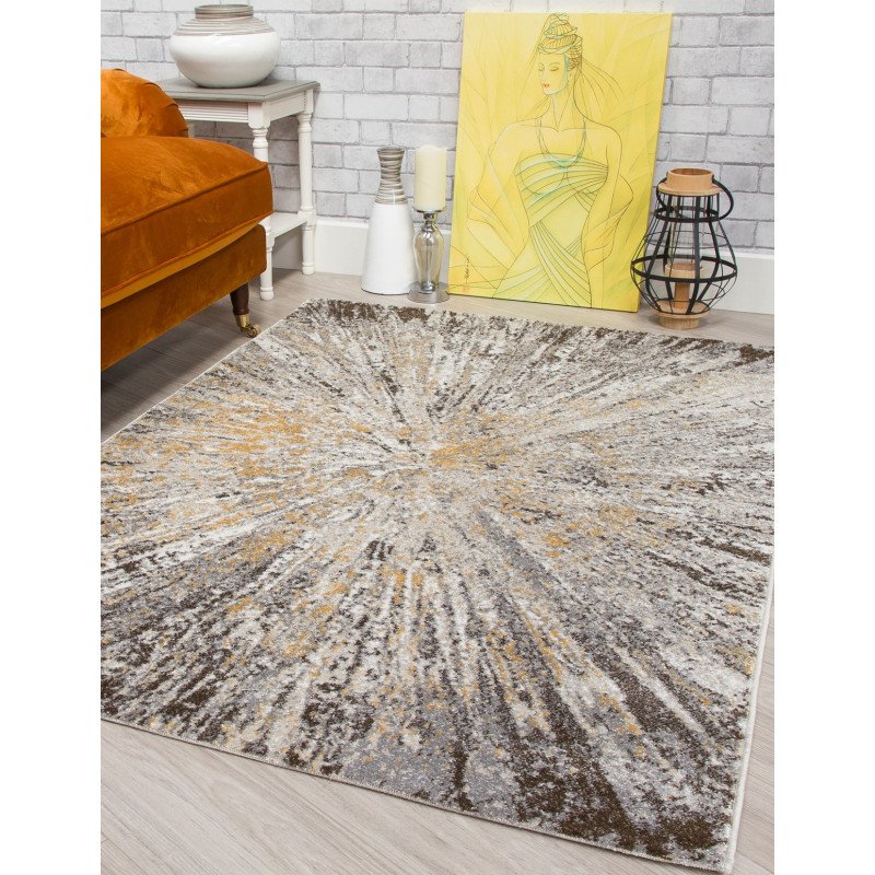 Sarina Stellar Ochre Rug - Buy Furniture Online | Modern Furniture USA & Gulf