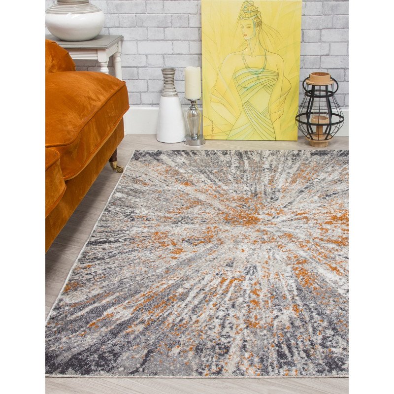 Sarina Stellar Pumpkin Rug - Buy Furniture Online | Modern Furniture USA & Gulf