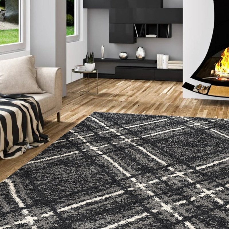 Blaze 04 Grey Rug - Buy Furniture Online | Modern Furniture USA & Gulf