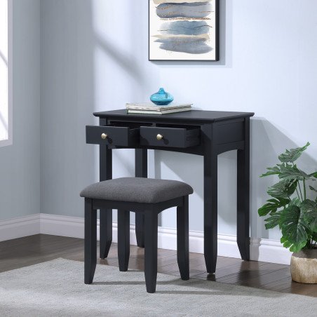 Luciana Dressing Table & Stool - Buy Furniture Online | Modern Furniture USA & Gulf