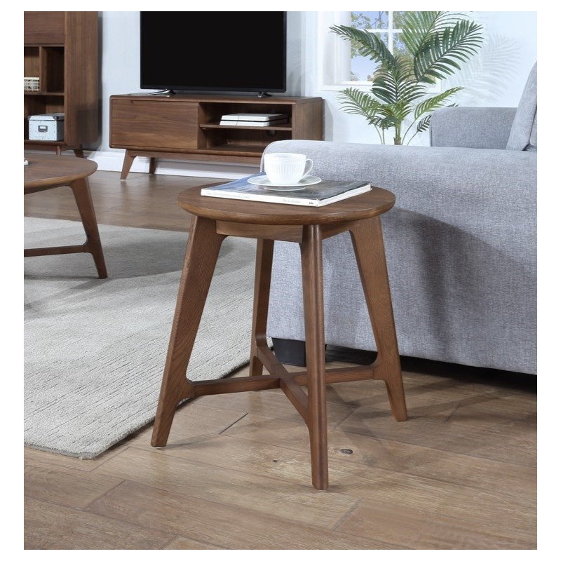 Carrington Round Lamp Table - Buy Furniture Online | Modern Furniture USA & Gulf