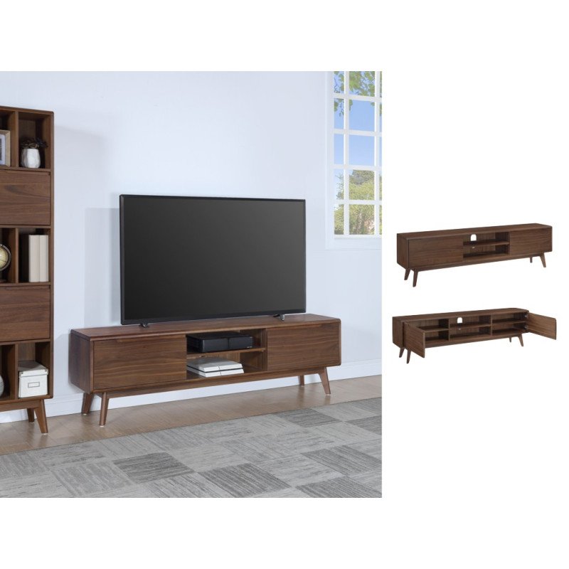Carrington Triple TV/DVD Unit - Buy Furniture Online | Modern Furniture USA & Gulf