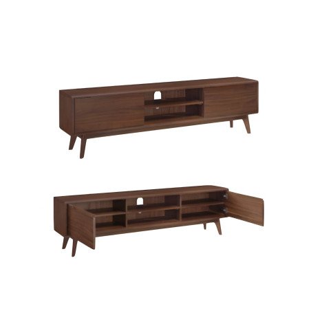 Carrington Triple TV/DVD Unit - Buy Furniture Online | Modern Furniture USA & Gulf