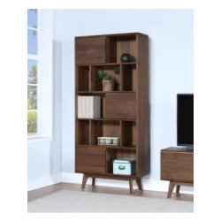 Carrington Large Double Bookcase - Buy Furniture Online | Modern Furniture USA & Gulf