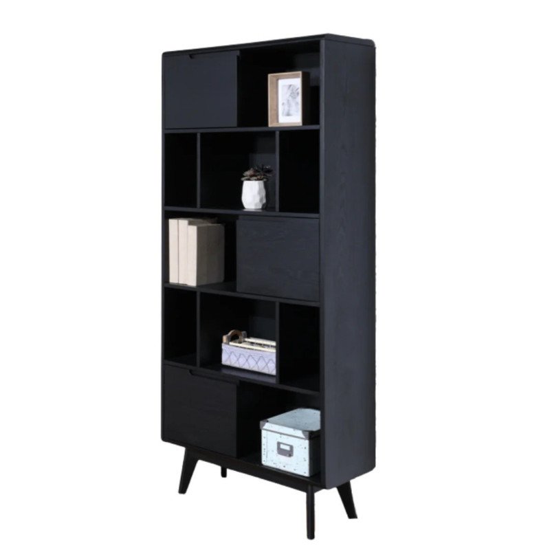 Carrington Large Double Bookcase - Buy Furniture Online | Modern Furniture USA & Gulf