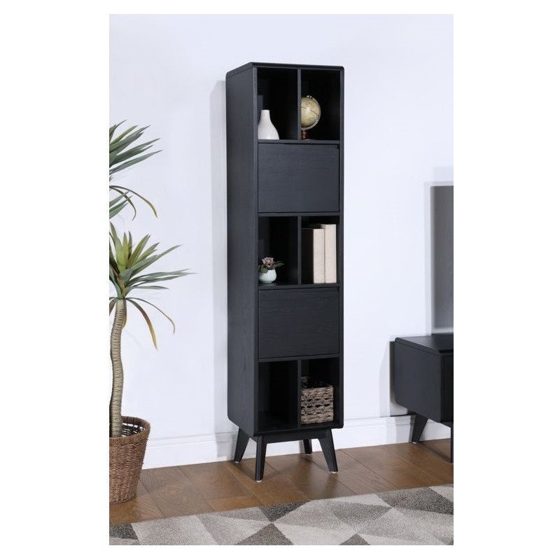 Carrington Large Single Bookcase - Buy Furniture Online | Modern Furniture USA & Gulf
