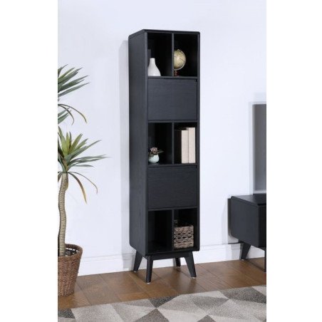 Carrington Large Single Bookcase - Buy Furniture Online | Modern Furniture USA & Gulf