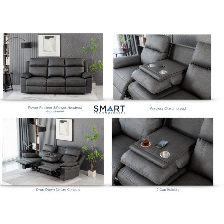 Huntington 3+1+1 Sofa Set - Buy Furniture Online | Modern Furniture USA & Gulf