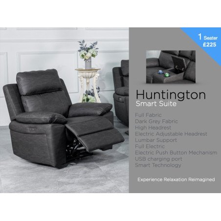 Huntington 2+1+1 Seater With Console Sofa Set - Buy Furniture Online | Modern Furniture USA & Gulf