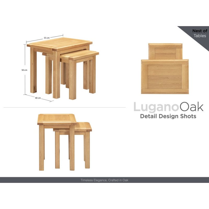 Lugano Nest of Tables - Buy Furniture Online | Modern Furniture USA & Gulf