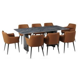 Campania Dining Set - Buy Furniture Online | Modern Furniture USA & Gulf