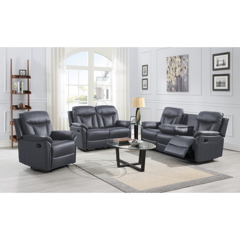 Vermont 3 Seater Recliner Sofa - Buy Furniture Online | Modern Furniture USA & Gulf
