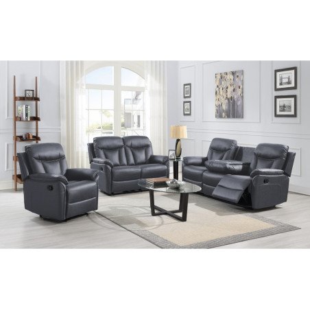 Vermont 3 Seater Recliner Sofa - Buy Furniture Online | Modern Furniture USA & Gulf