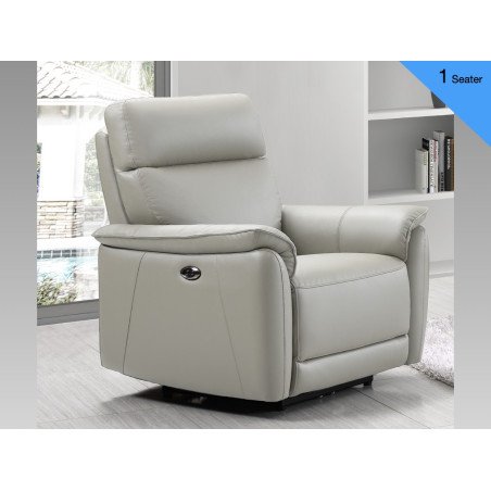 Carlton Electric Recliner 3+1+1 Sofa Set - Buy Furniture Online | Modern Furniture USA & Gulf