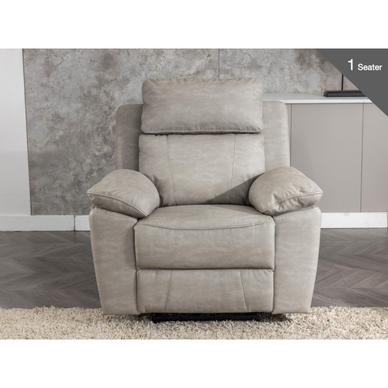 Huntington 3+1+1 Electric Recliner Sofa Set - Buy Furniture Online | Modern Furniture USA & Gulf