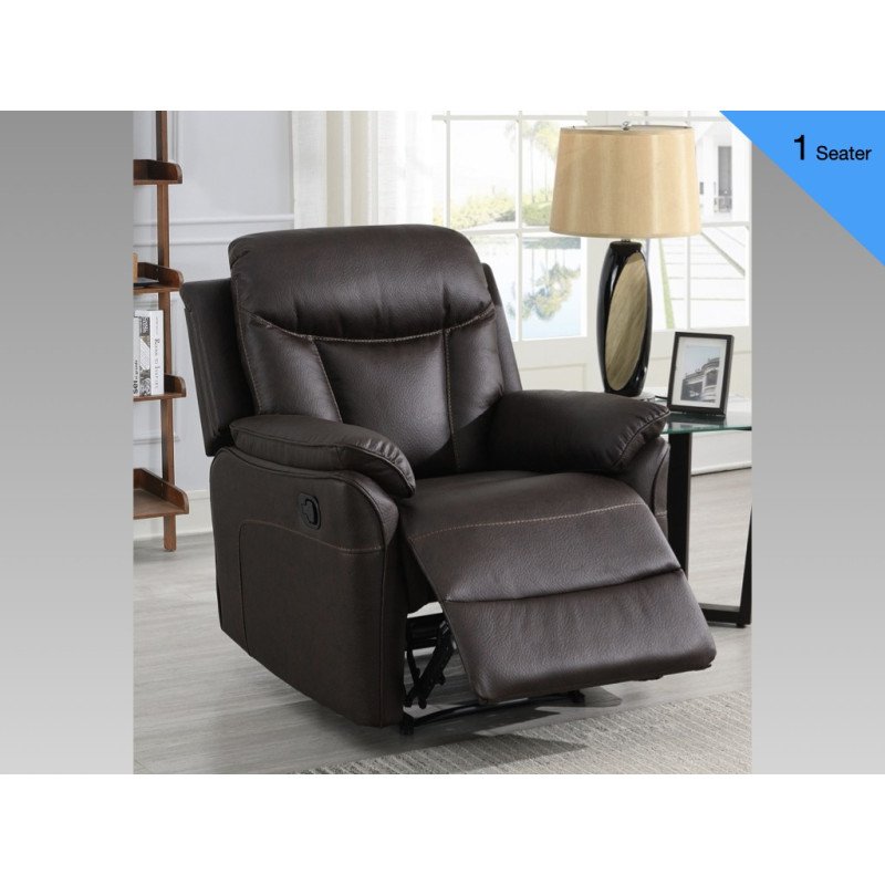 Vermont 3+1+1 Recliner Sofa Set - Buy Furniture Online | Modern Furniture USA & Gulf