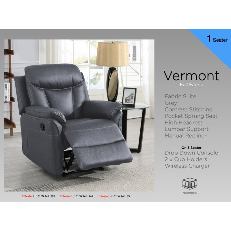 Vermont 3+1+1 Sofa Set - Buy Furniture Online | Modern Furniture USA & Gulf